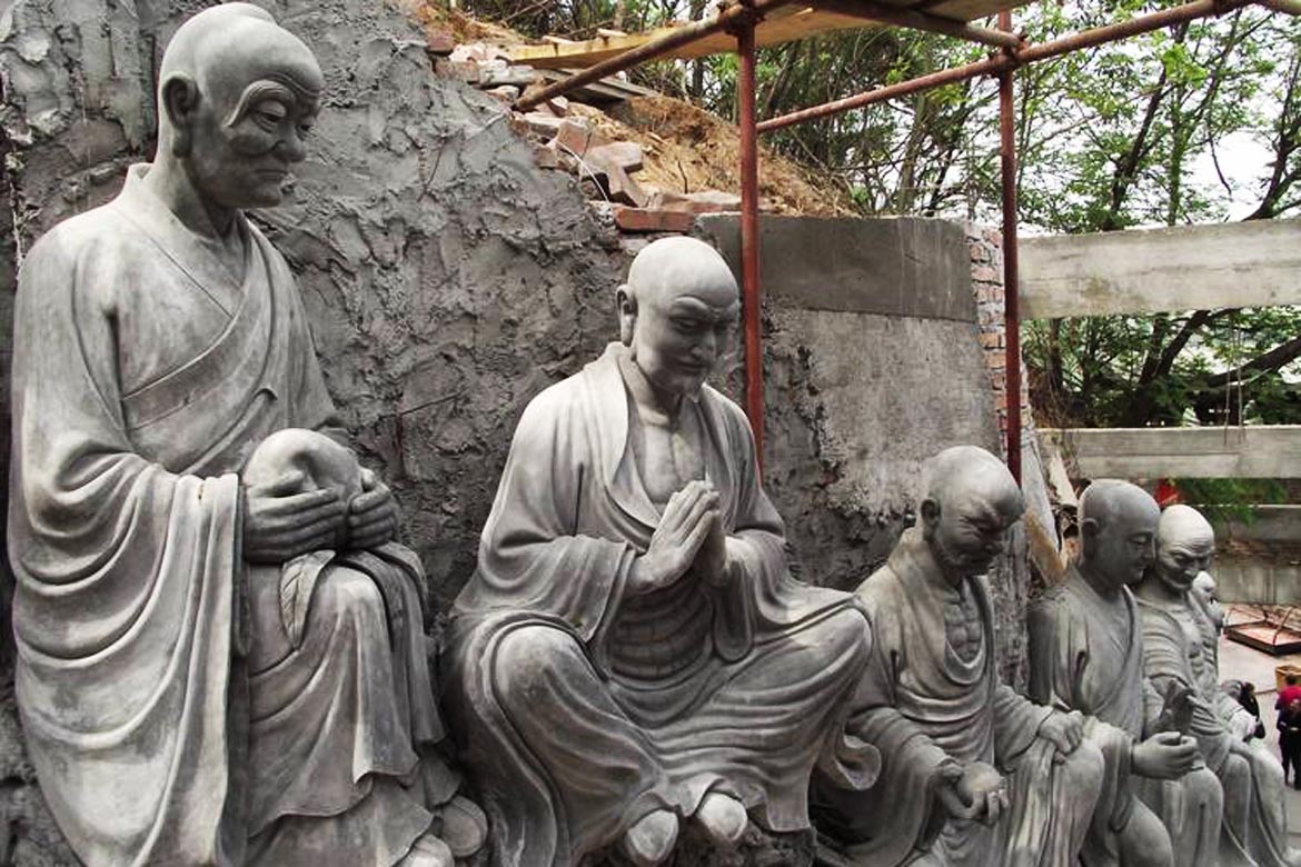 羅漢佛像雕塑水泥雕塑