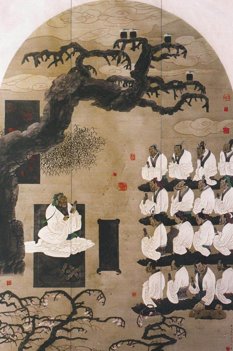 博仟北京雕塑公司創作孔子像雕塑原型孔維克孔子像