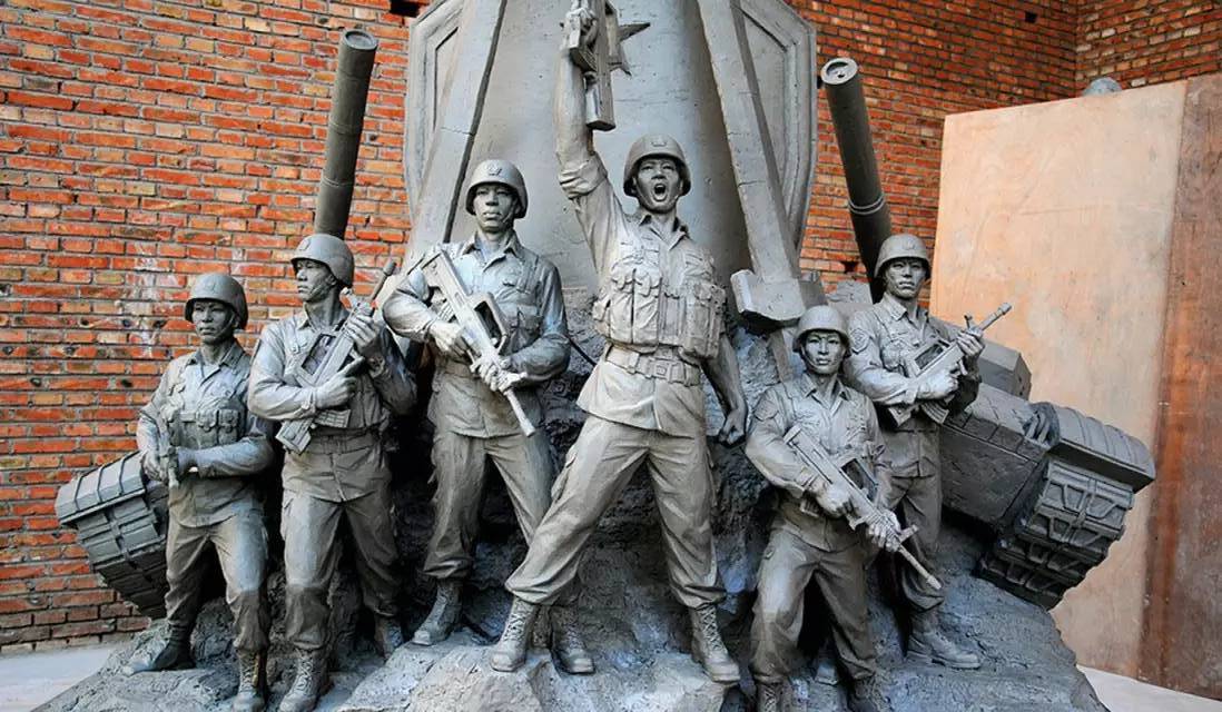 現代軍人紀念性軍事雕塑