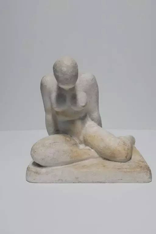 仿石膏現代人體樹脂雕塑