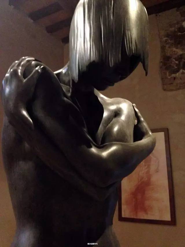 鑄銅女人裸體人體雕塑作品