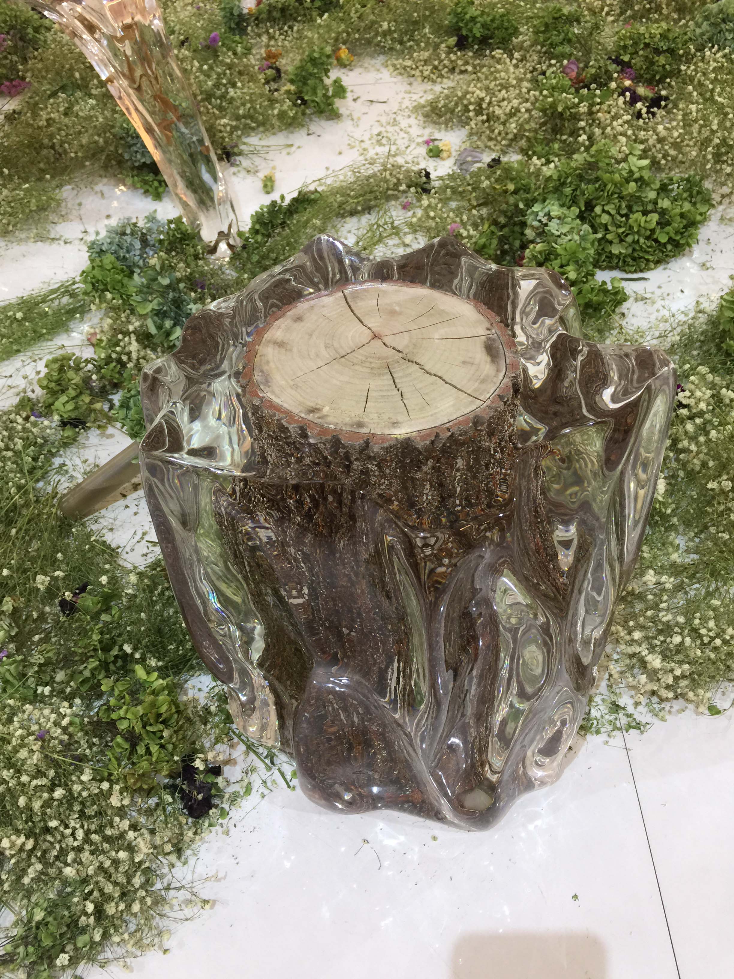 樹木透明樹脂工藝品