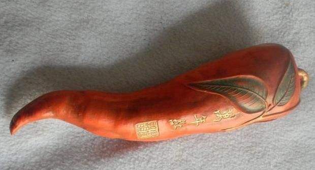 小型玻璃鋼卡通辣椒雕塑