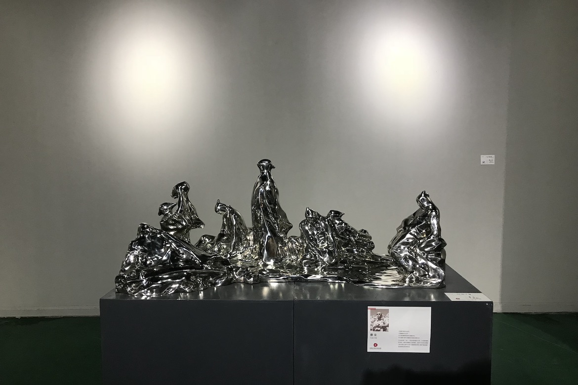 人物鏡面不銹鋼金屬雕塑