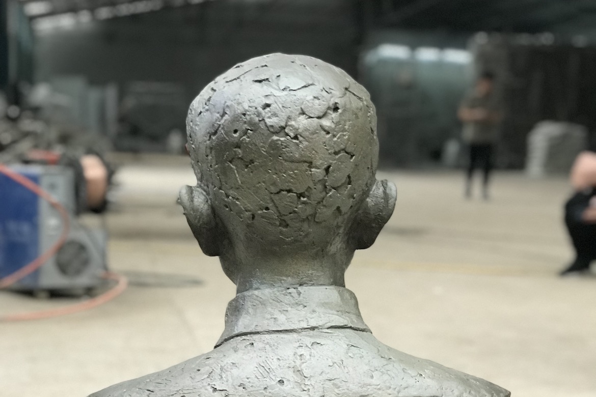 丁聲樹人像雕塑制作
