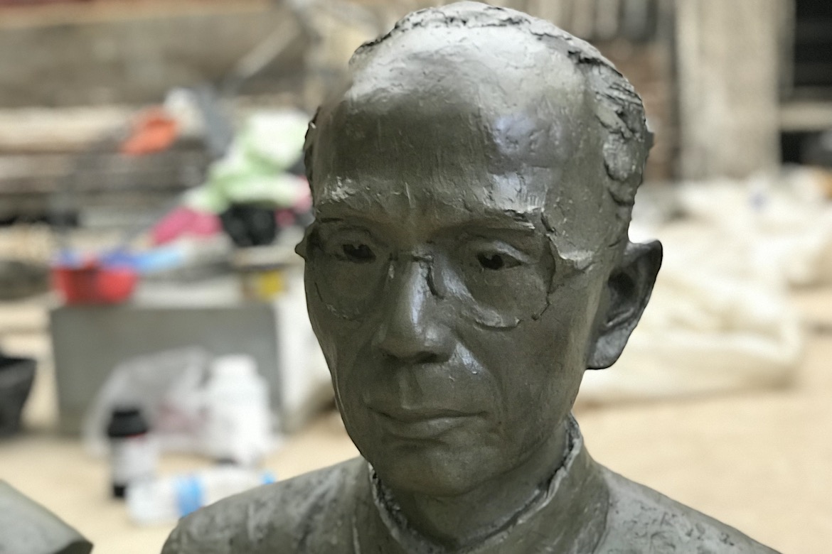 丁聲樹人像雕塑制作